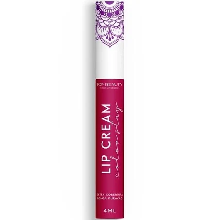 BATOM LIQUIDO MATTE LIP CREAM COR 15 TOP BEAUTY