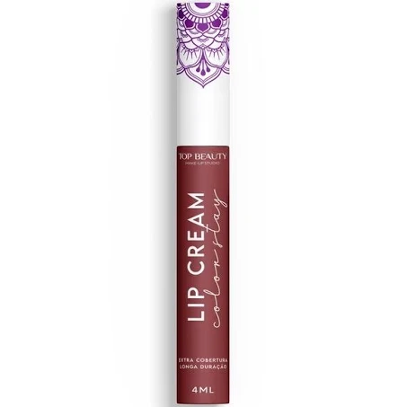 BATOM LIQUIDO MATTE LIP CREAM COR 16 TOP BEAUTY