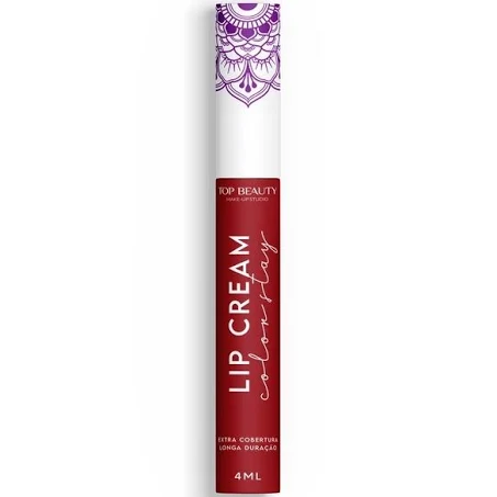 BATOM LIQUIDO MATTE LIP CREAM COR 17 TOP BEAUTY