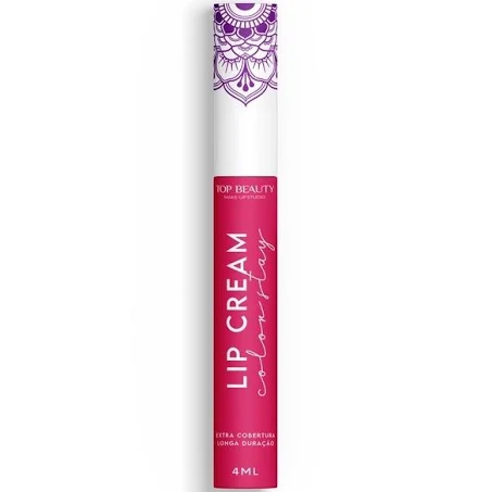 BATOM LIQUIDO MATTE LIP CREAM COR 18 TOP BEAUTY