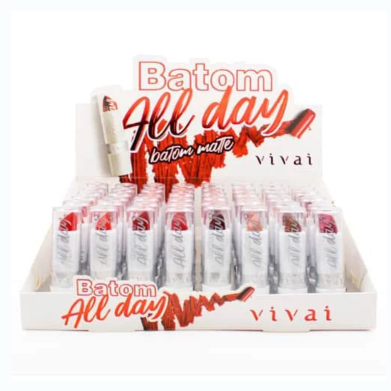 BATOM MATTE BASTAO ALL DAY CORES CX C/48 VIVAI