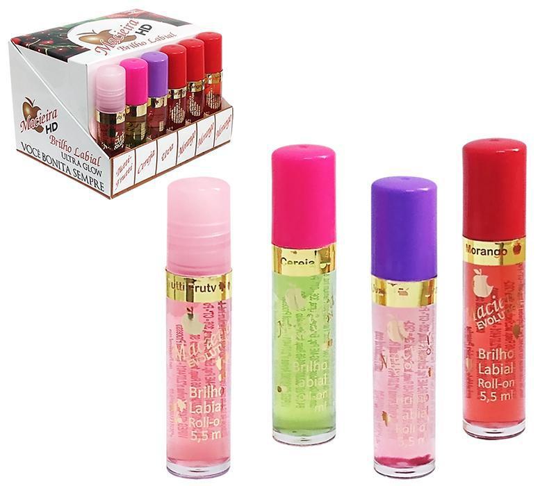 -BRILHO LABIAL SORTIDOS C/30 MACIEIRA