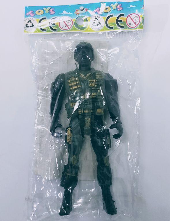 BRINQ BONECO DE PLASTICO EXERCITO REF0888