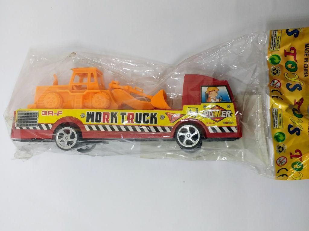 BRINQ CAMINHAOTRUCK DE PLASTICO FRICCAO REF0624