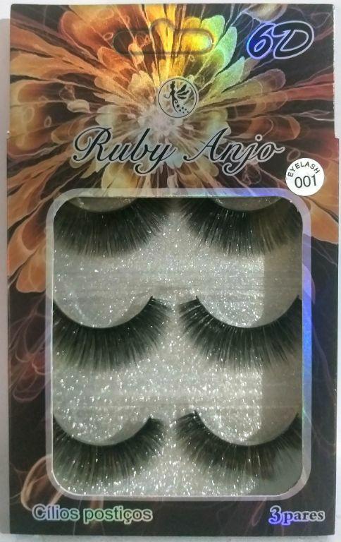 CILIO POSTICO 6D 3 PARES RA-159 RUBY ANJO