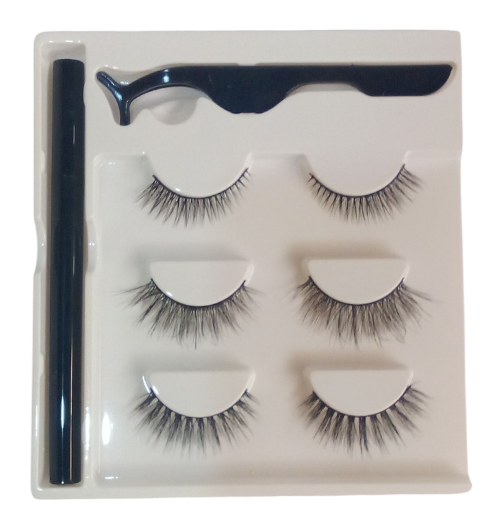 CILIO POSTICO MAGNETICO 6D 3 PARES 01/02/03/04 DAFU