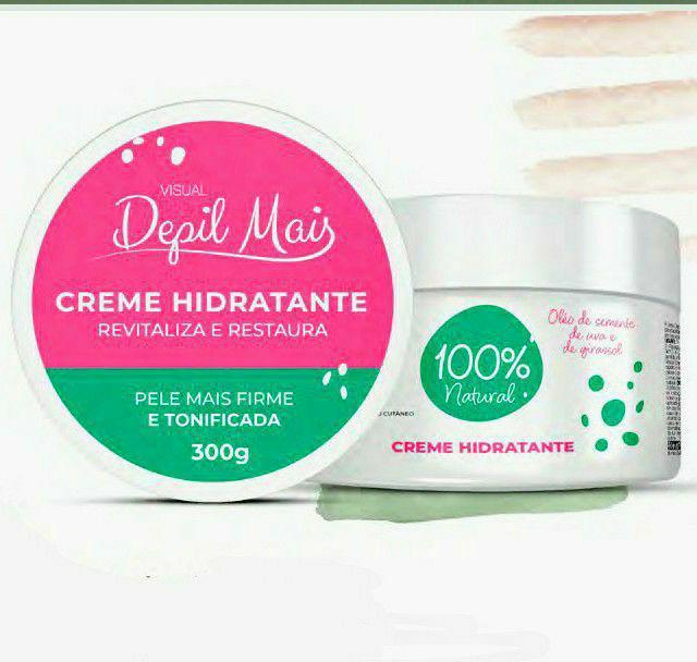 CREME HIDRATANTE REVITALIZA E RESTAURA 300G DEPIL MAIS