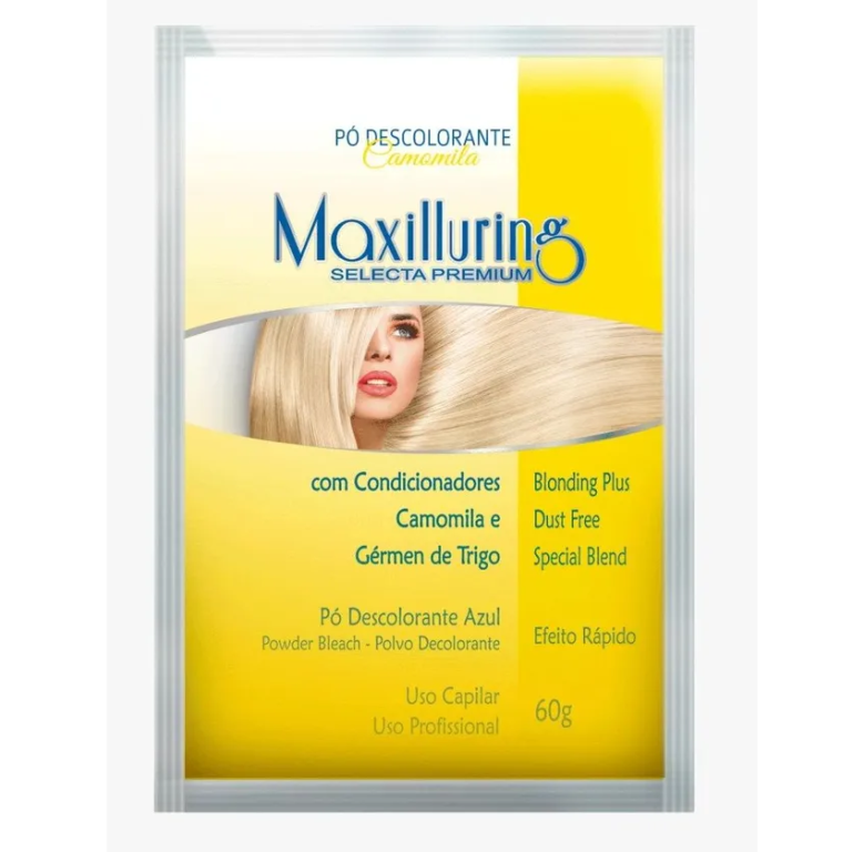 DESCOLORANTE MAXILLURING 60GR CAMOMILA/GERMEN DE TRIGO