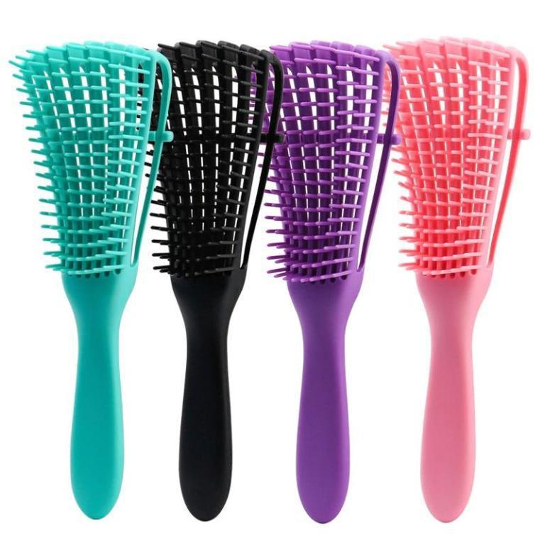 ESCOVA CABELO CACHOS POLVO CORES CHIC