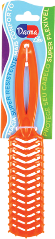 ESCOVA CABELO JACARE FLEX ANTIFRIZZ 283 DARMA