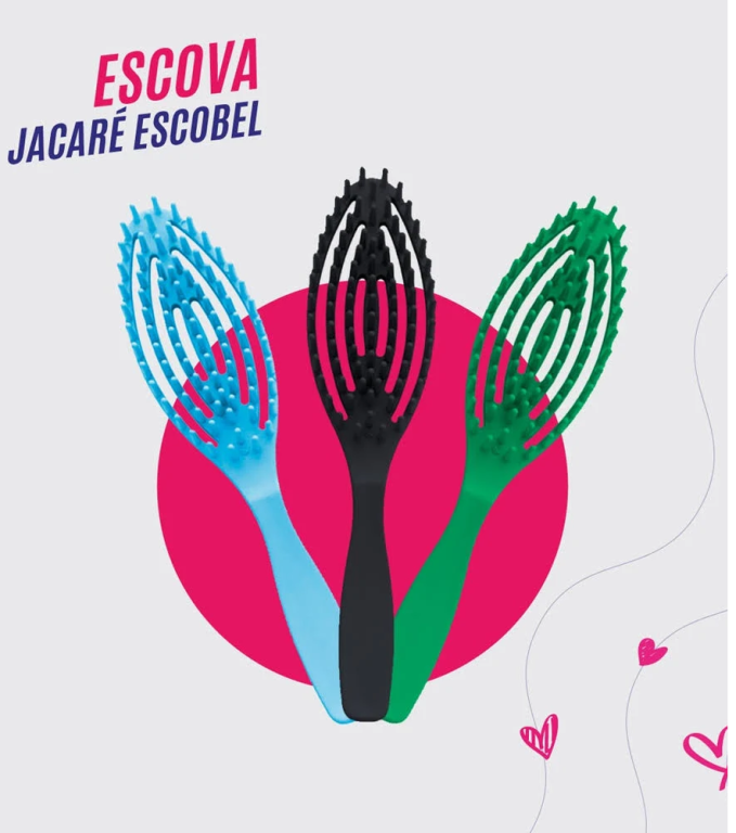 ESCOVA CABELO OVAL RIGIDA REF. 540 ESCOBEL