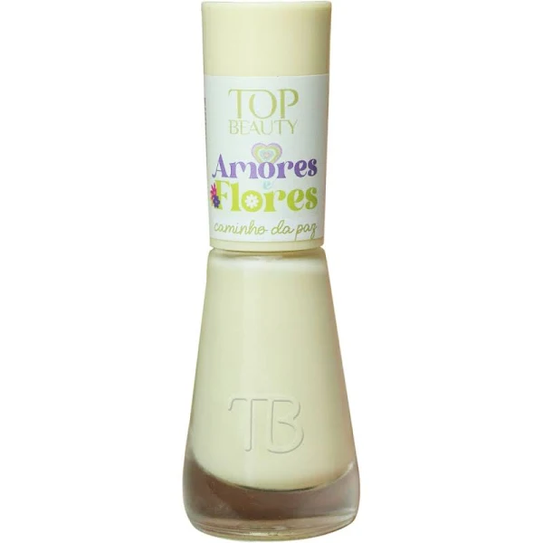 ESMALTE PREM. AMORES E FLORES CAMINHO DA PAZ TOP BEAUTY