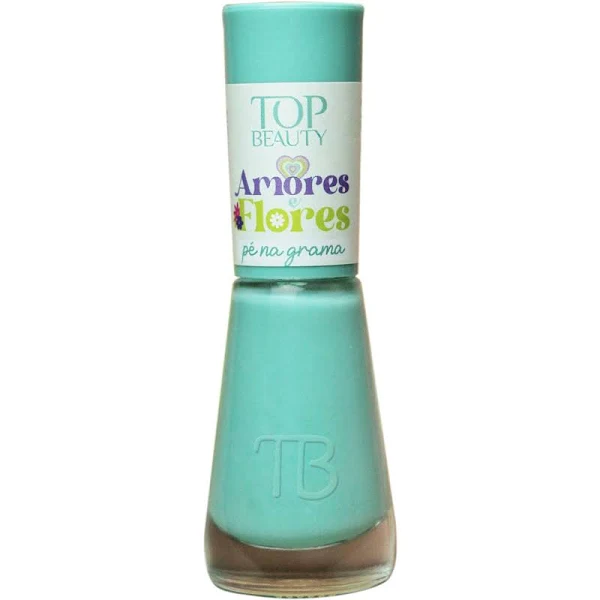 ESMALTE PREM. AMORES E FLORES PE NA GRAMA TOP BEAUTY
