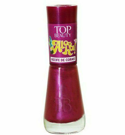 ESMALTE PREMIUM ALOHA RECIFE DE CORAIS TOP BEAUTY