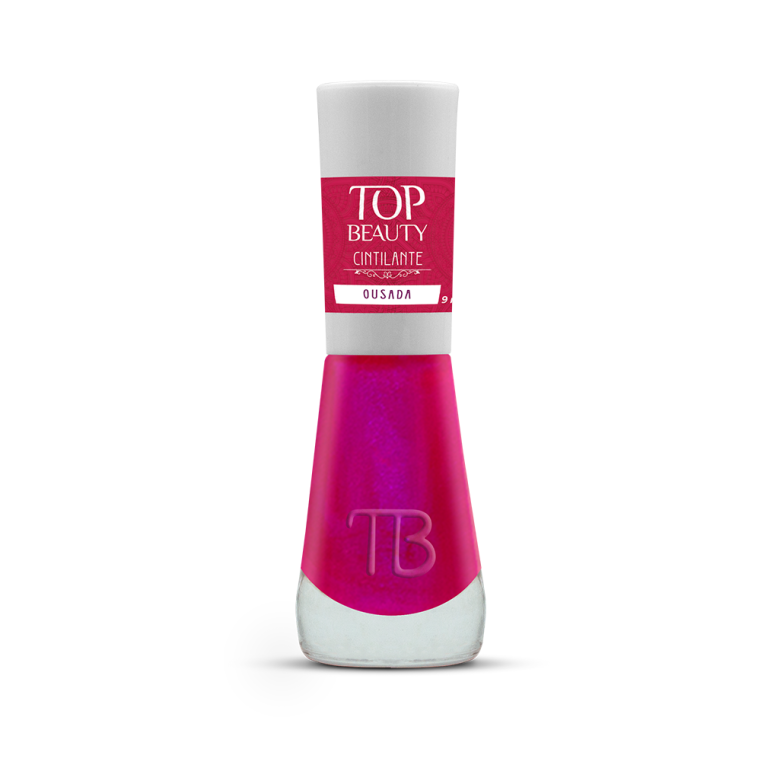 ESMALTE PREMIUM CINTILANTE OUSADA TOP BEAUTY