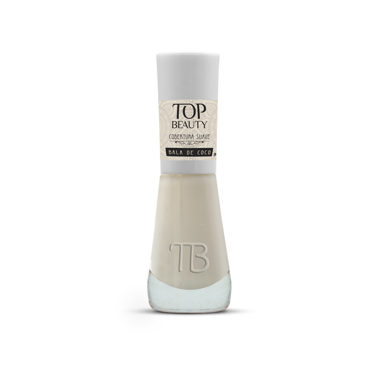 ESMALTE PREMIUM COBERTURA SUAVE BALA DE COCO TOP BEAUTY