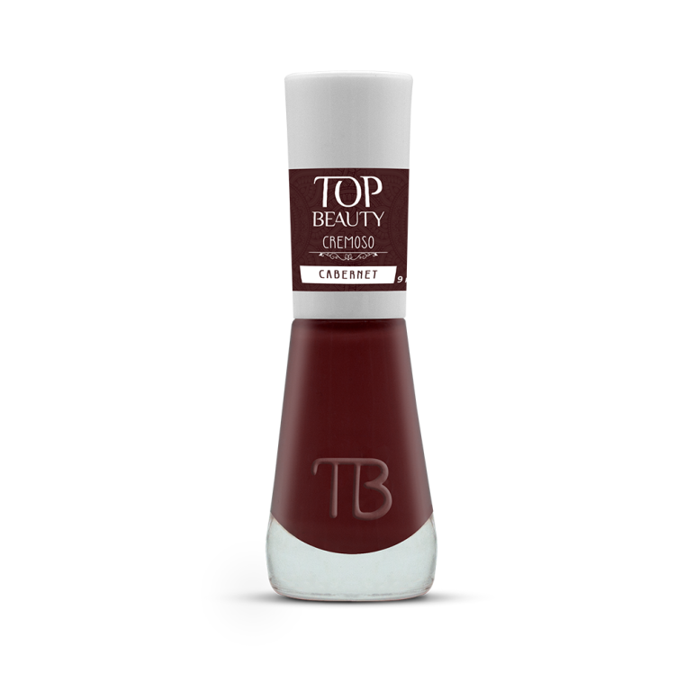 ESMALTE PREMIUM CREMOSO CABERNET TOP BEAUTY