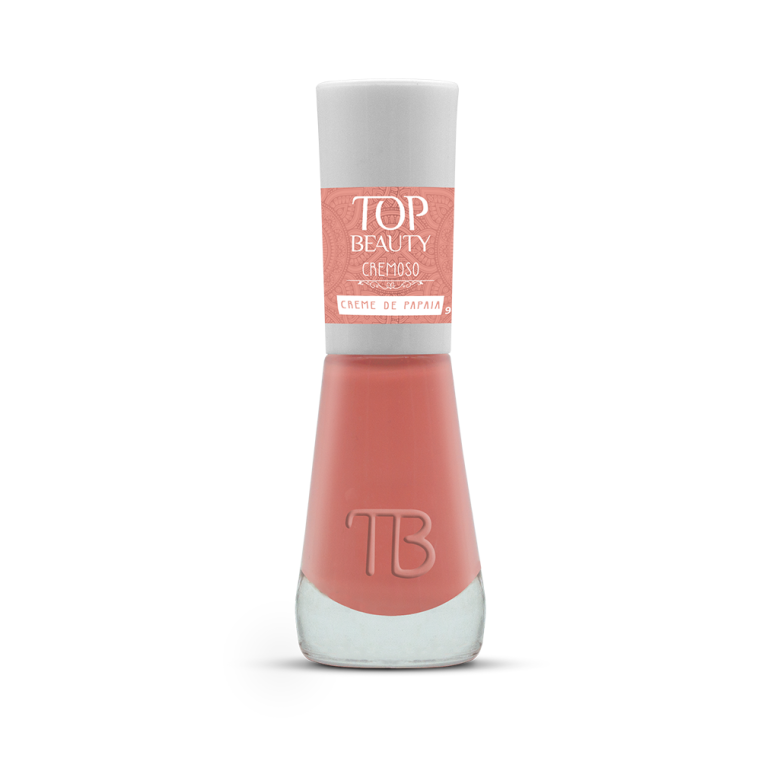 ESMALTE PREMIUM CREMOSO CREME DE PAPAIA TOP BEAUTY