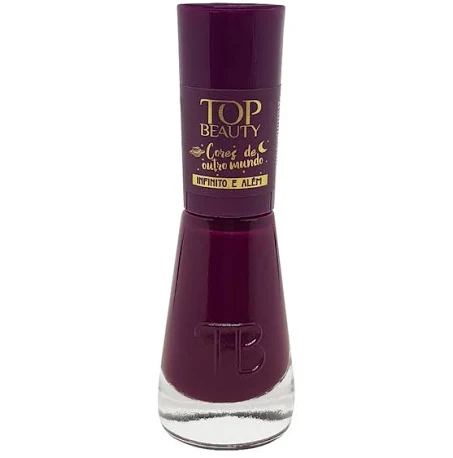 ESMALTE PREMIUM CREMOSO INFINITO E ALEM TOP BEAUTY