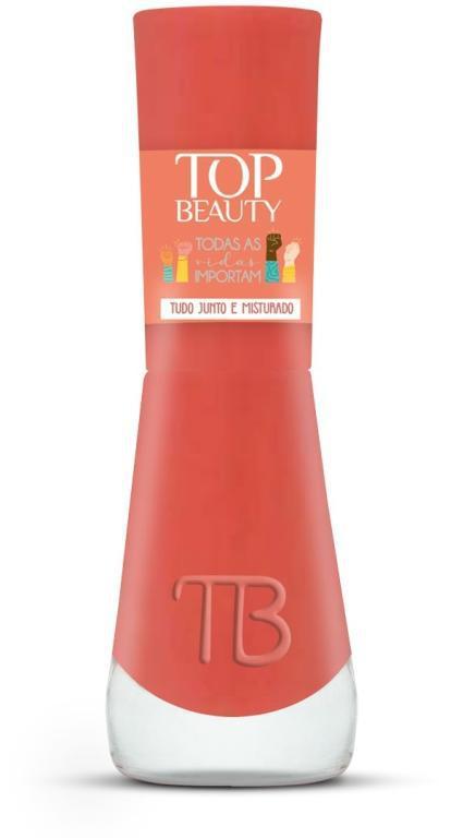 ESMALTE PREMIUM CREMOSO JUNTO E MISTURADO TOP BEAUTY