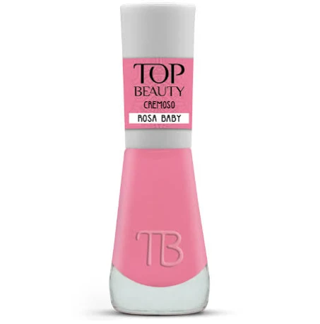 ESMALTE PREMIUM CREMOSO ROSA BABY TOP BEAUTY