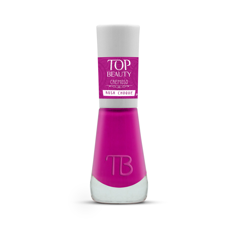 ESMALTE PREMIUM CREMOSO ROSA CHOQUE TOP BEAUTY