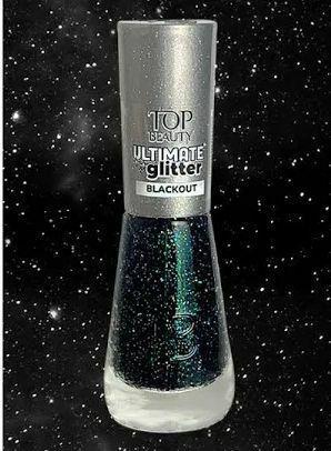 ESMALTE PREMIUM ULTIMATE GLITTER BLACKOUT TOP BEAUTY