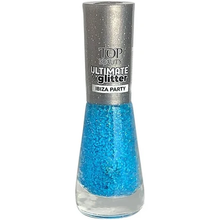 ESMALTE PREMIUM ULTIMATE GLITTER IBIZA PARTY TOP BEAUTY