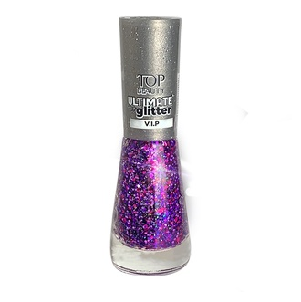 ESMALTE PREMIUM ULTIMATE GLITTER VIP TOP BEAUTY