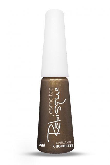 ESMALTE RABISQUE CINTILANTE CHOCOLATE C/6 TOP BEAUTY