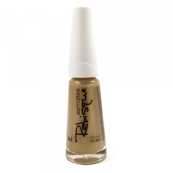 ESMALTE RABISQUE CINTILANTE OURO C/6 TOP BEAUTY