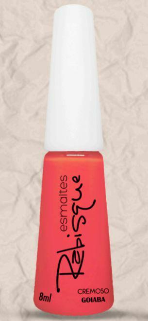 ESMALTE RABISQUE CREMOSO GOIABA C/6 TOP BEAUTY