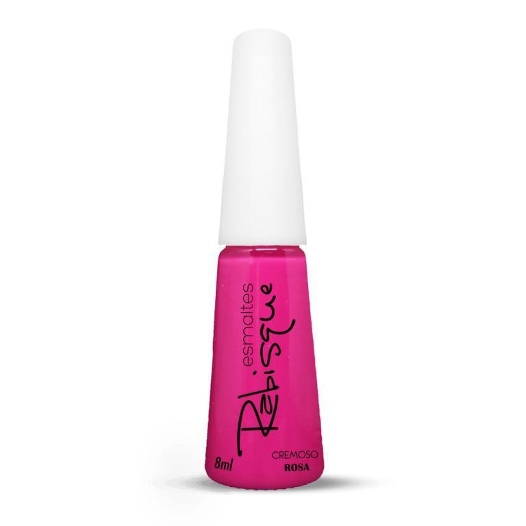 ESMALTE RABISQUE CREMOSO ROSA C/6 TOP BEAUTY