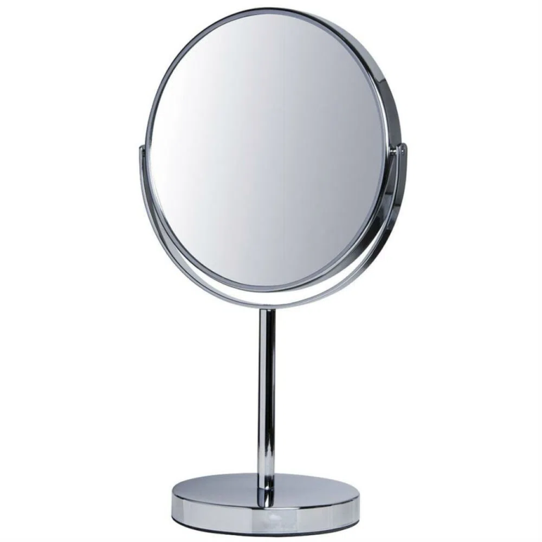 ESPELHO DE MESA DUPLA FACE REDONDO 5X REF 17009 DAFU