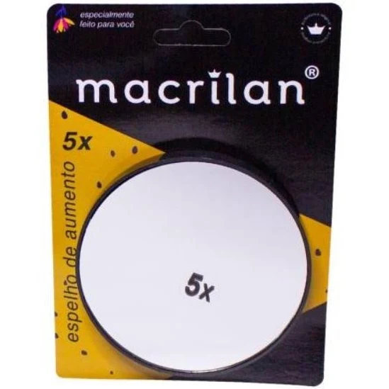 -ESPELHO REDONDO 5X ES-03 MACRILAN
