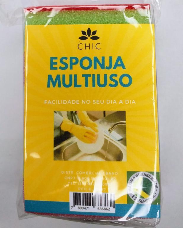 -ESPONJA MULTIUSO C/5 CHIC