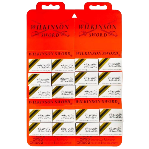LAMINAS INOX CARTELA C/20X3 WILKINSON