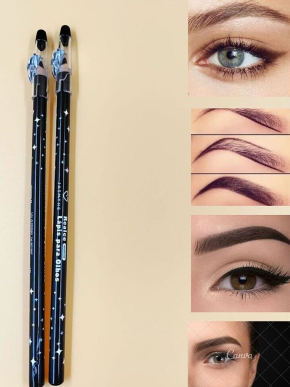 LAPIS C/APONTADOR P/ OLHOS MARROM REALCE JASMYNE