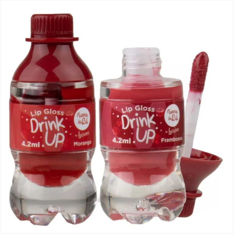LIP GLOSS DRINK UP 1/2/3/4/5/6 TURMA DA LU BY LUISANCE