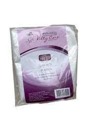 LUVA PLASTICA DESCARTAVEL C/100 VILTY CARE