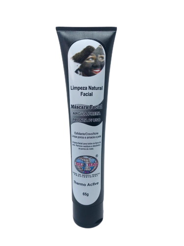 -MASCARA FACIAL ARGILA PRETA A7031 65G GLOBAL