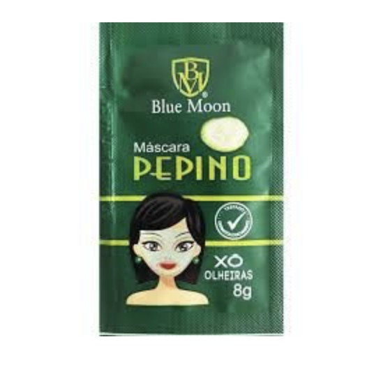 MASCARA FACIAL PEPINO 8G XO OLHEIRAS BLUE MOON