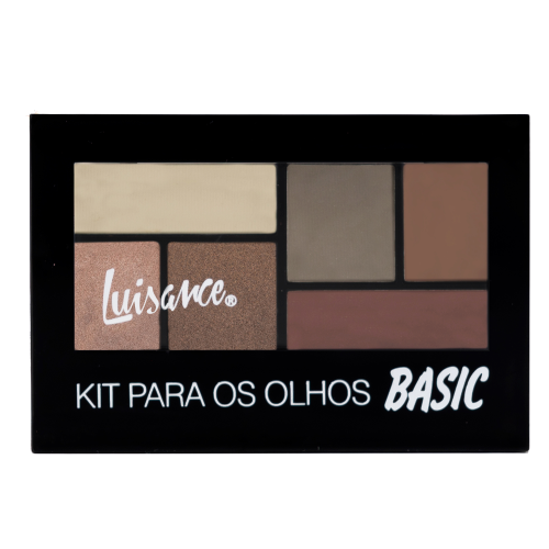 PALETA KIT PARA OLHOS BASIC COR A L6052 LUISANCE