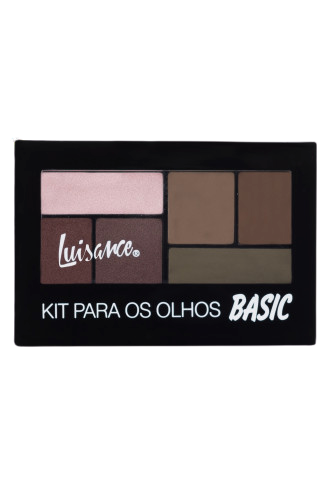 PALETA KIT PARA OLHOS BASIC COR C L6052 LUISANCE
