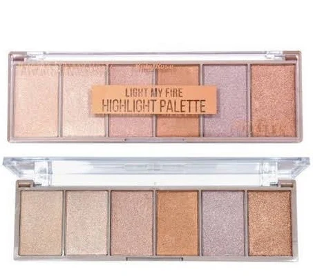 PALETA PO ILUMINADOR HIGHLIGTH HB-7512 LIGHT RUBY ROSE