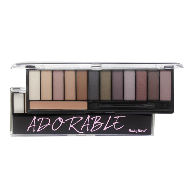 PALETA PO ILUMINADOR HIGHLIGTH HB-7516 HEART RUBYROSE