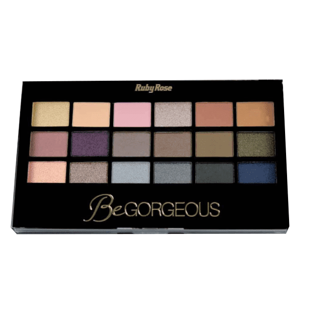 PALETA SOMBRA BEGORGEOUS HB-9916 RUBYROSE