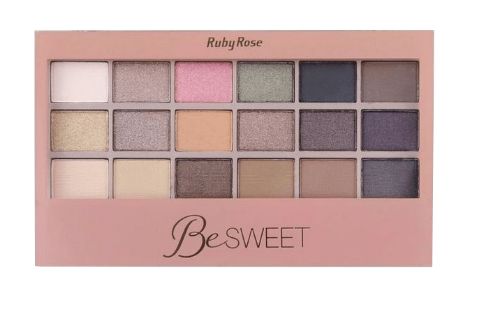 PALETA SOMBRA BESWEET HB-9923 RUBYROSE
