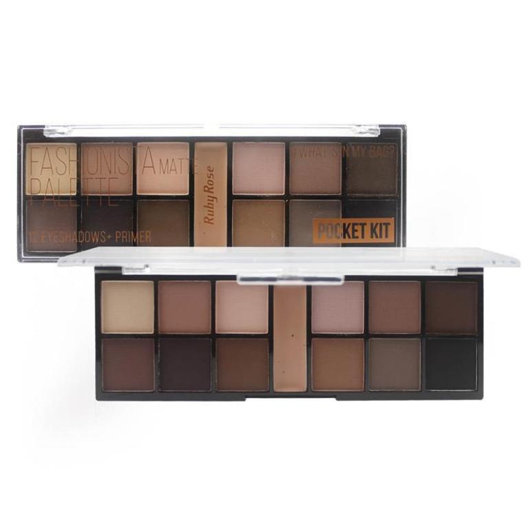 PALETA SOMBRA FASHIONISTA HB-9948 RUBYROSE