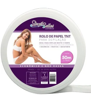 PAPEL P/ DEPILACAO ROLO TNT 50M NOG